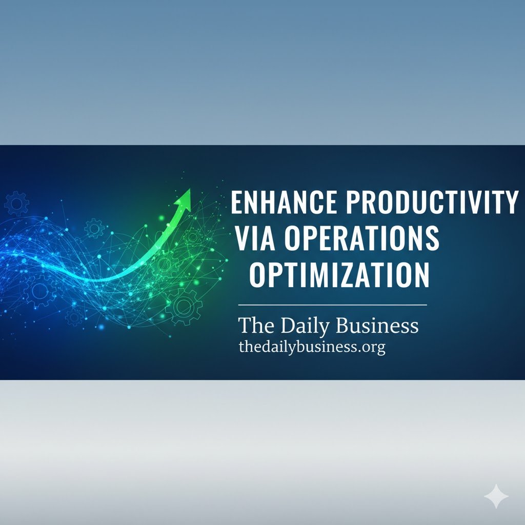 Enhance Productivity via Operations Optimization