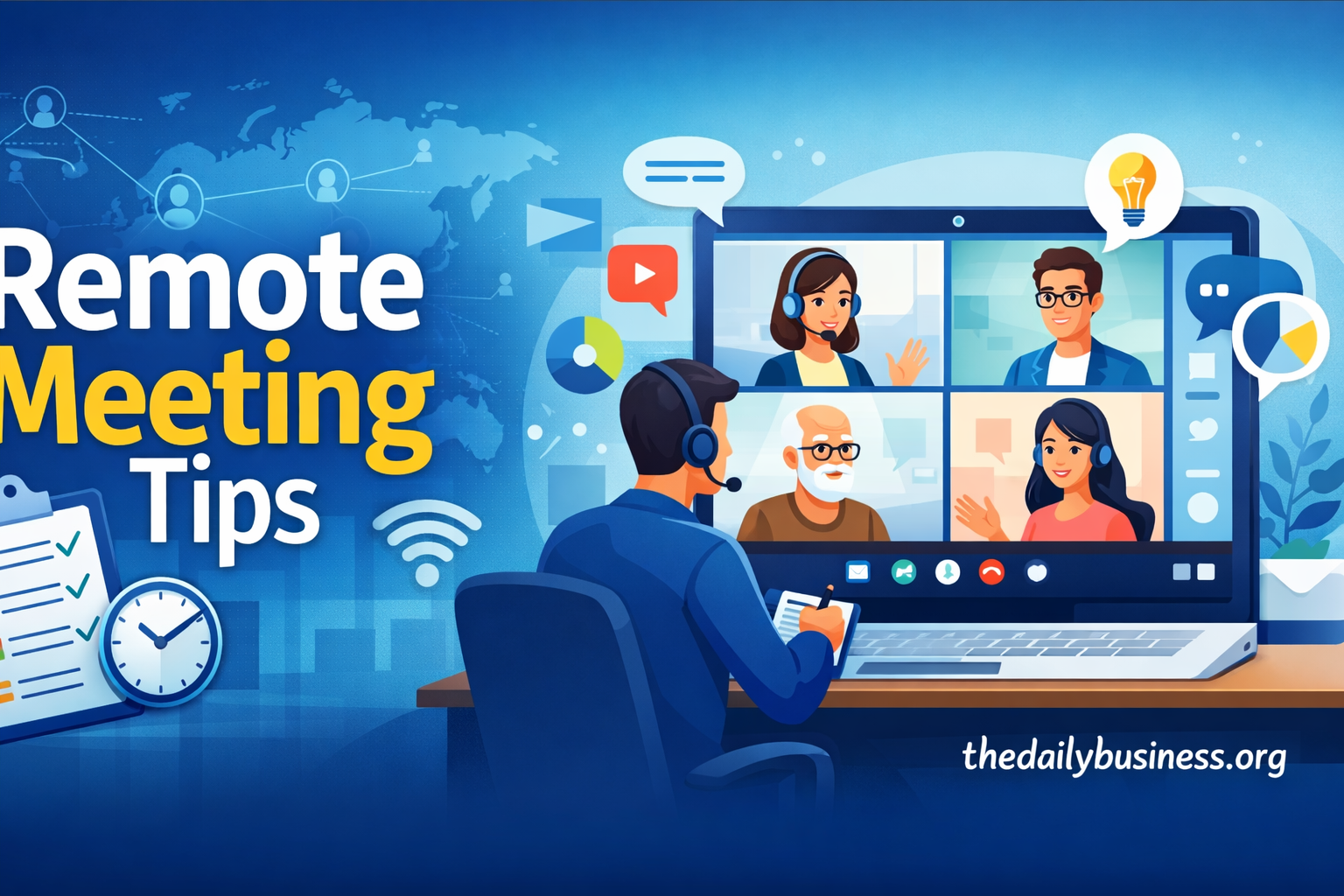 Remote meeting tips