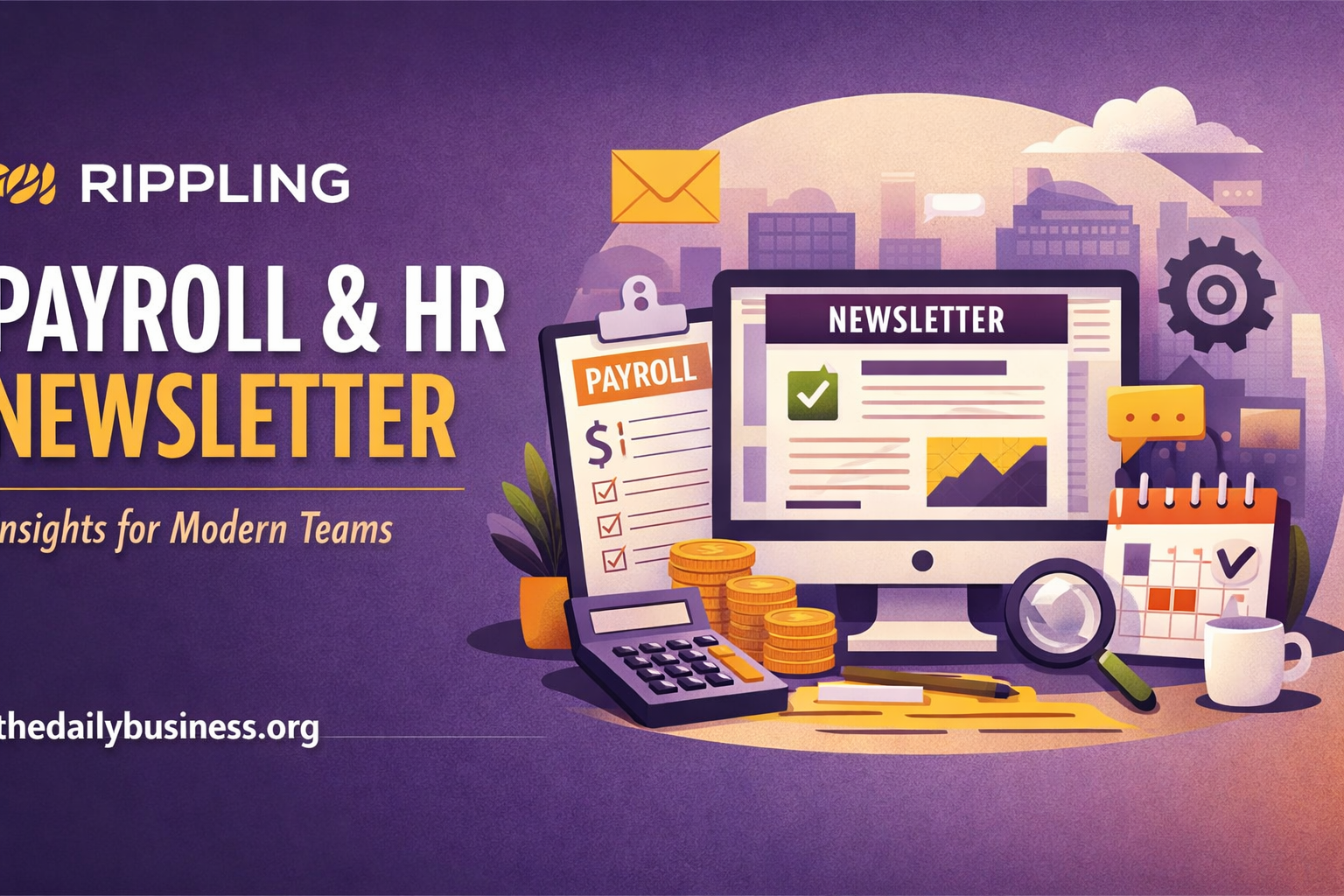 Rippling payroll and HR newsletter