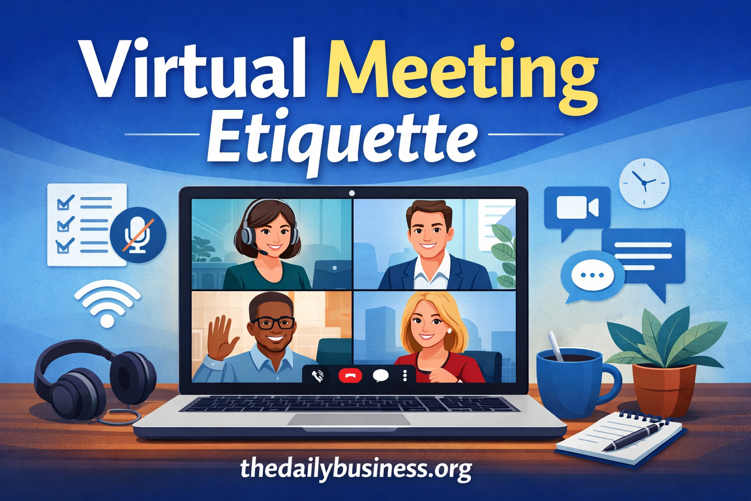 Virtual meeting etiquette