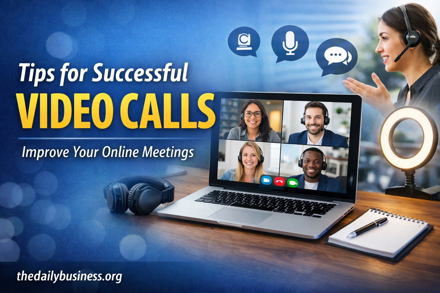 tips for successful video calls
