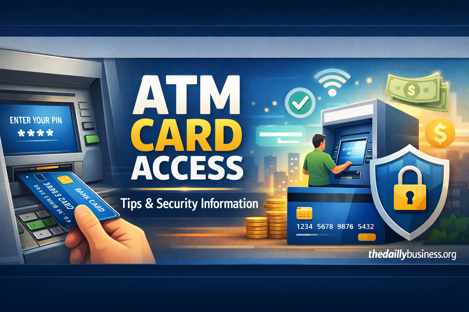 ATM card access