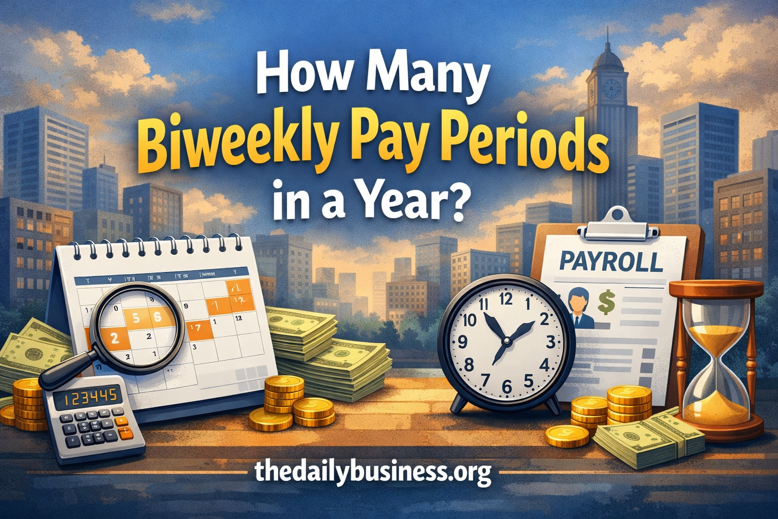 how many biweekly pay periods are in a year?