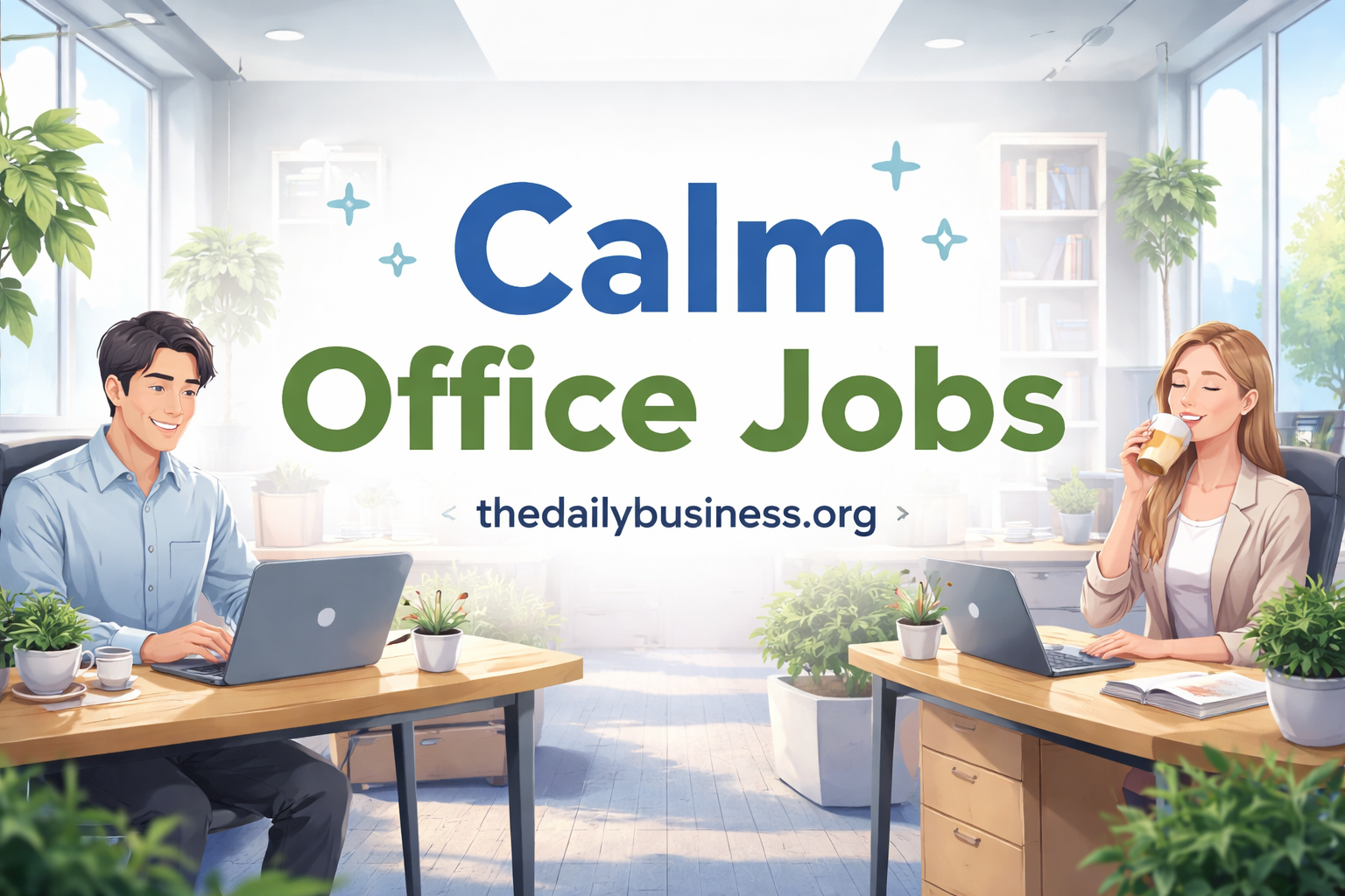 calm office jobs