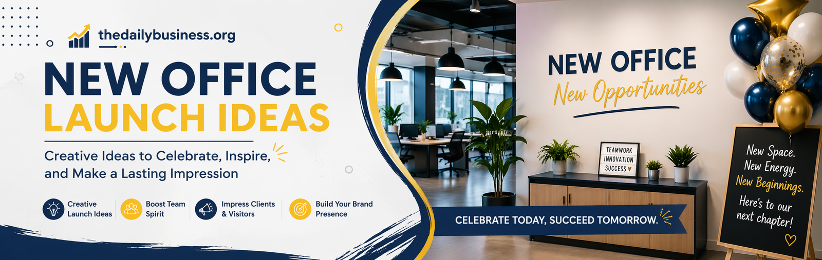 new office launch ideas