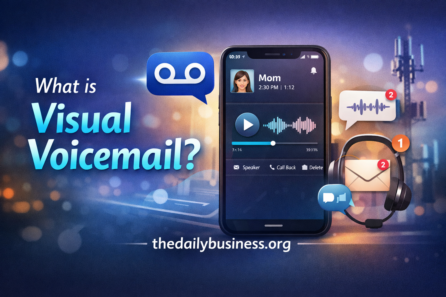 what is visual voicemail