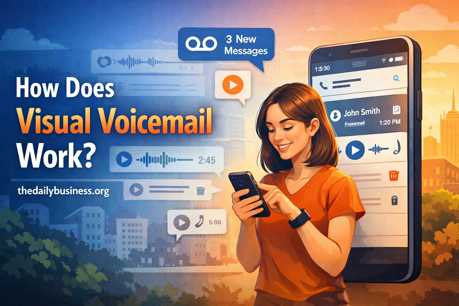 visual voicemail