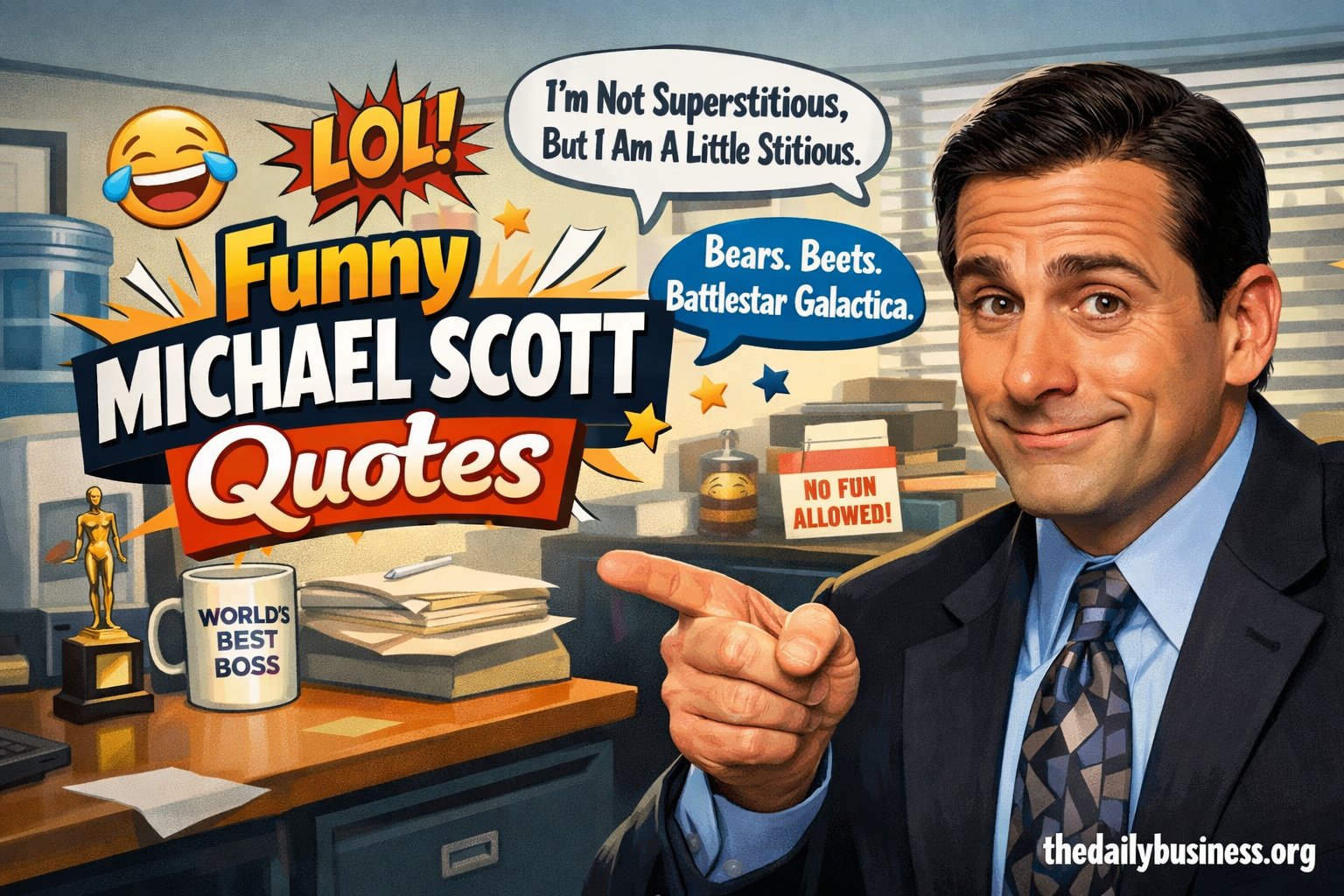 funny Michael Scott quotes