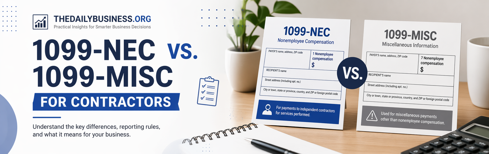 1099-nec vs 1099-misc for contractors