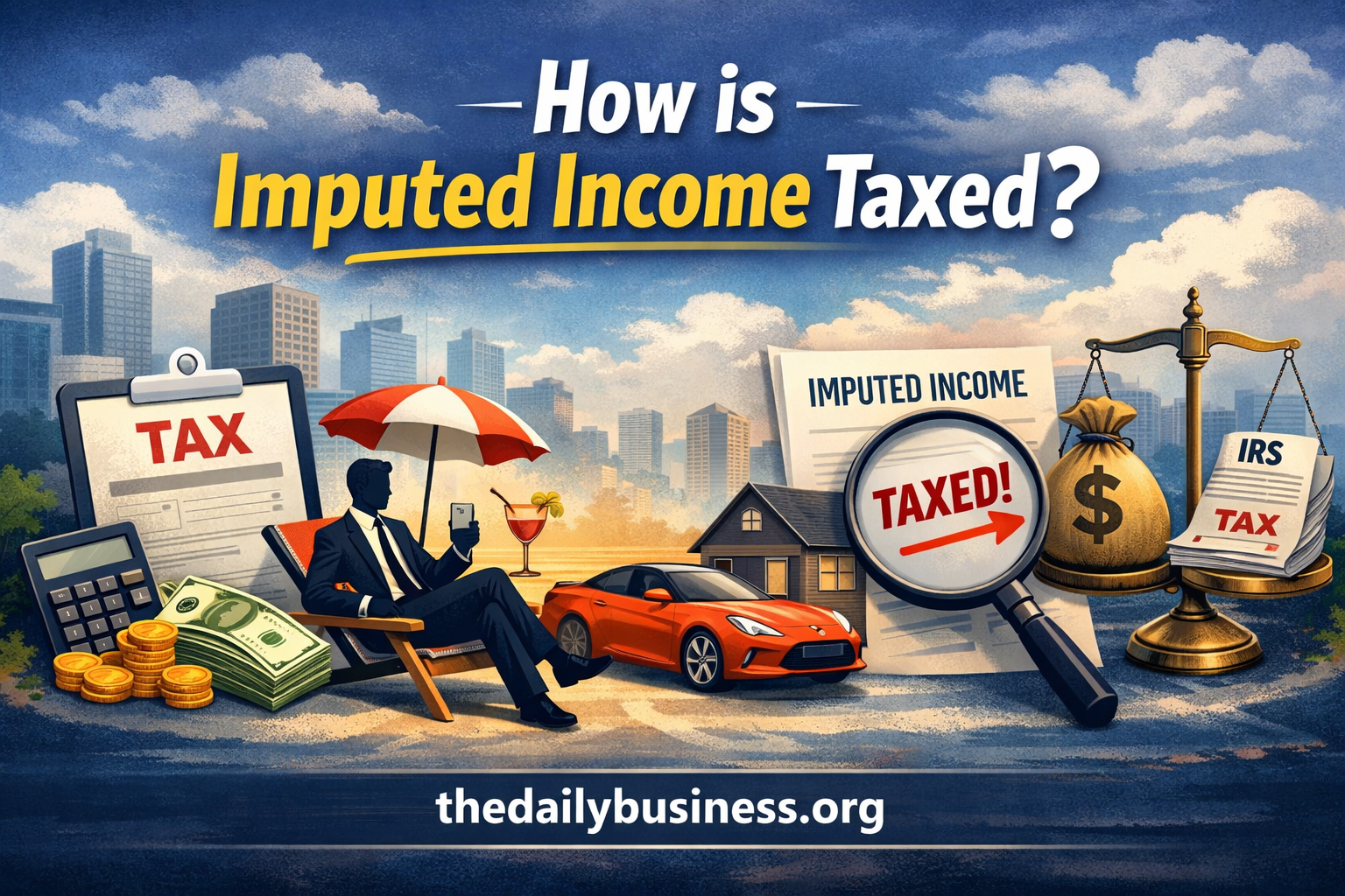 how is imputed income taxed