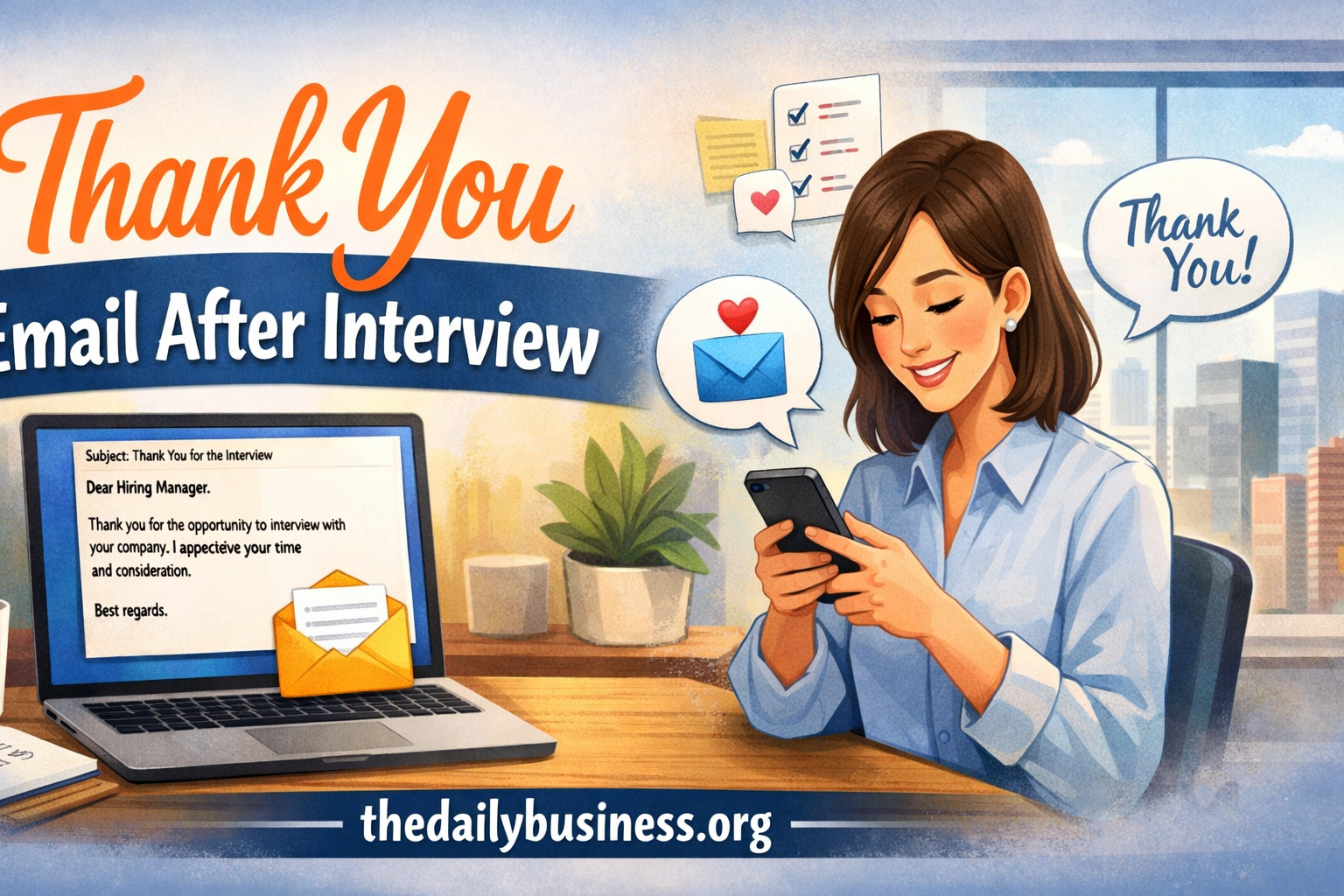 thank you email after interview