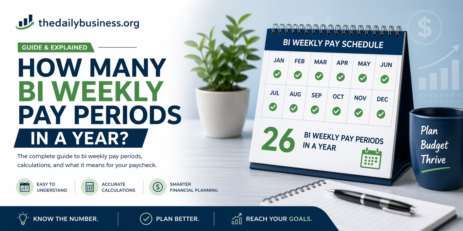 how many bi-weekly pay periods in a year