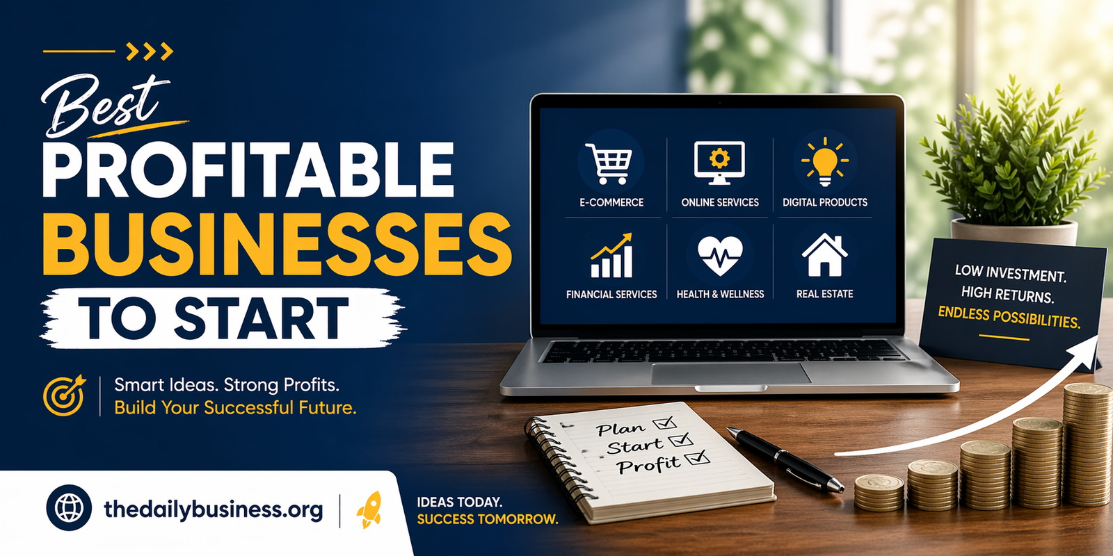 best profitable businesses to start