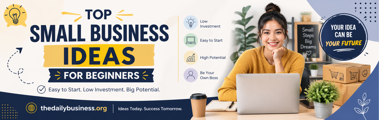 top small business ideas for beginners