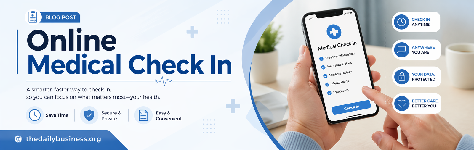 online medical check in