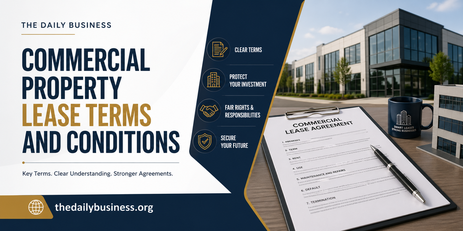 commercial property lease terms and conditions