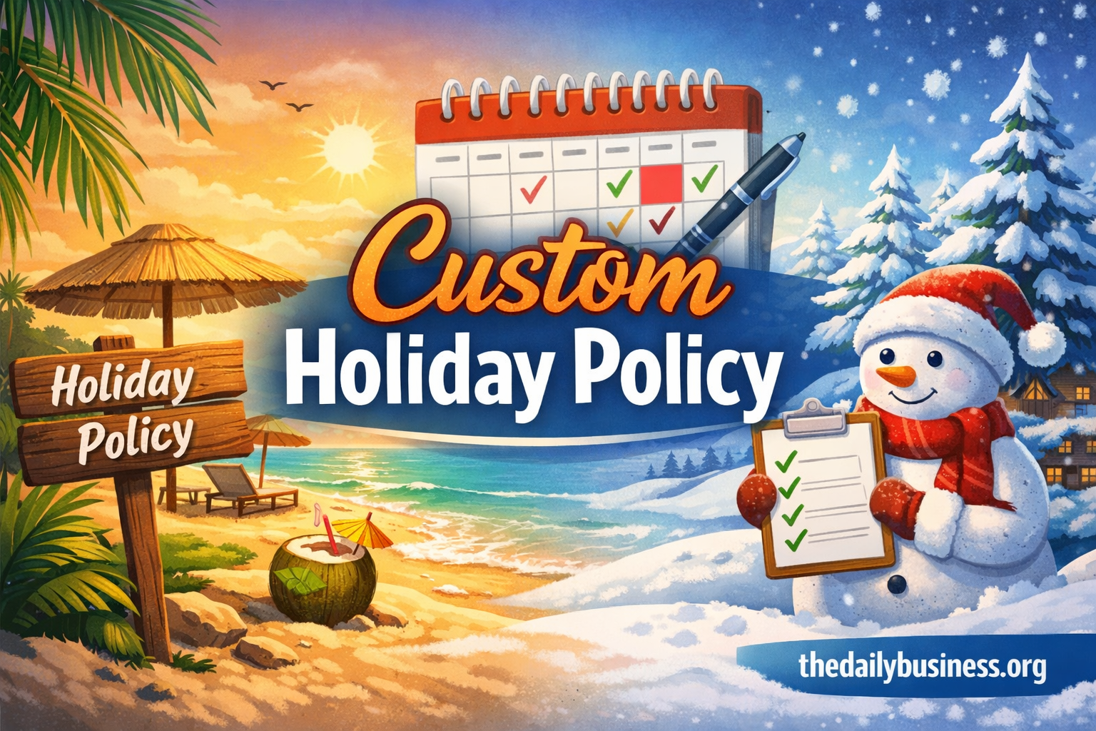 Custom Holiday Policy