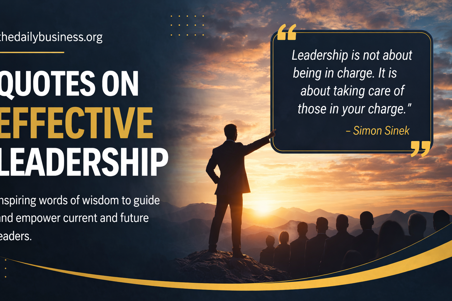 quotes on effective leadership
