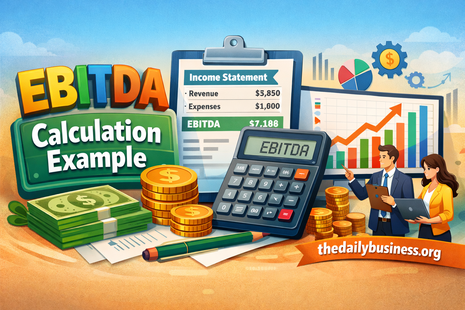 EBITDA calculation example