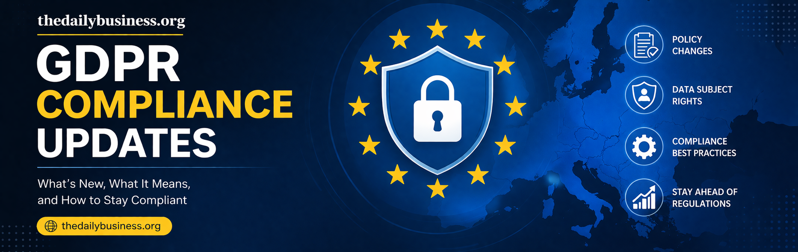 GDPR compliance updates