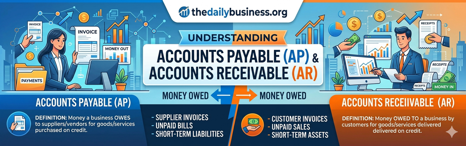 what is accounts payable and accounts receivable