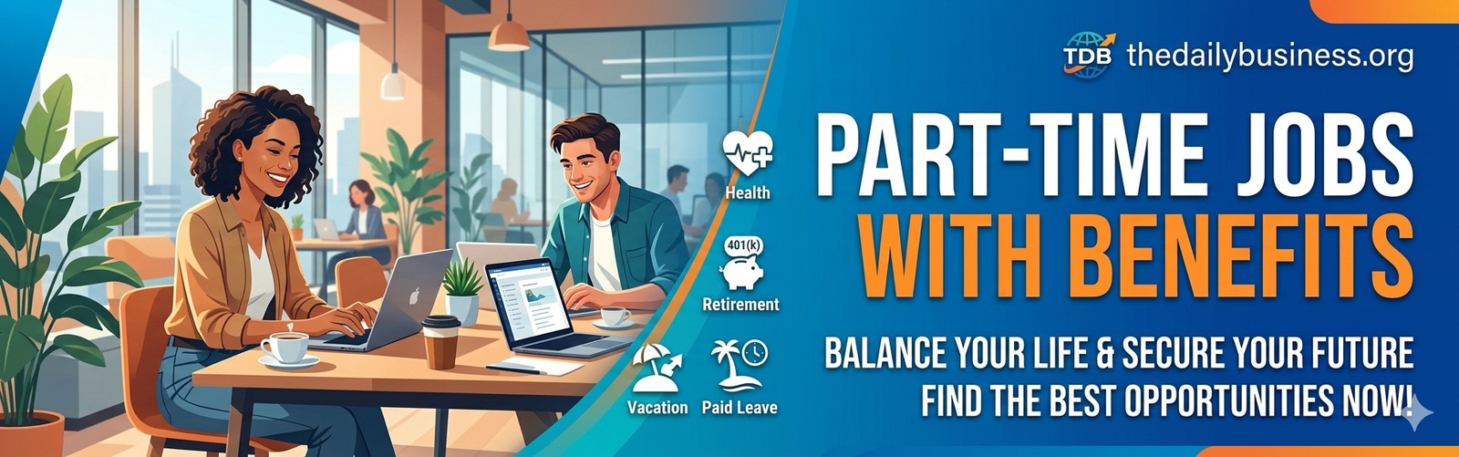 part time jobs with benefits