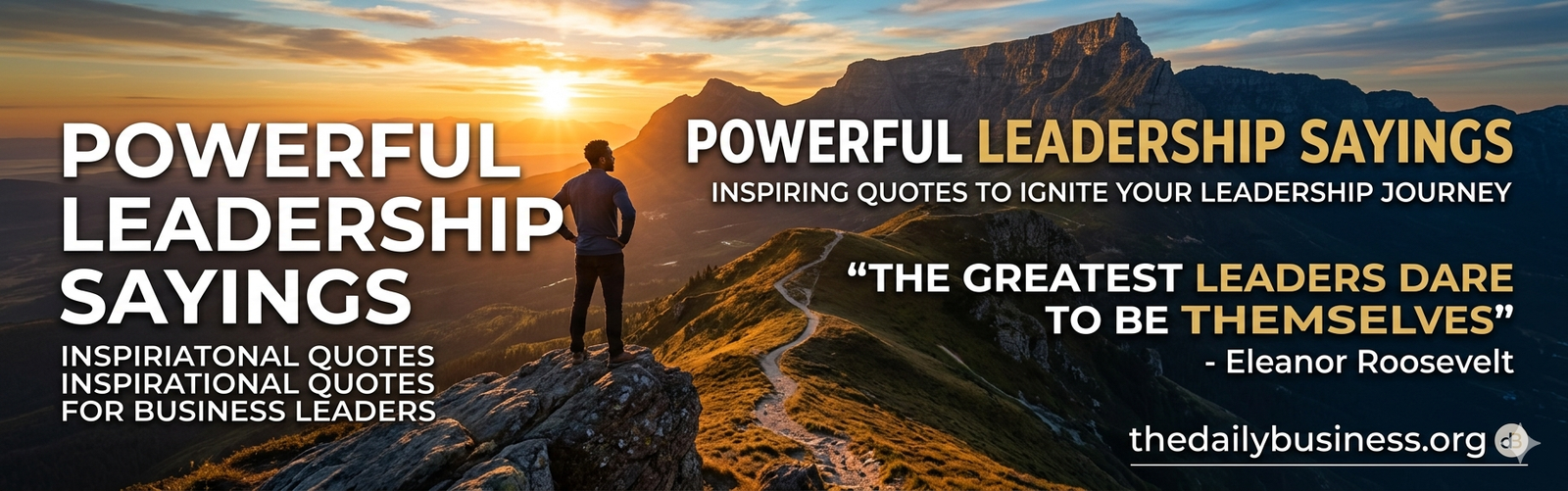 powerful leadership sayings