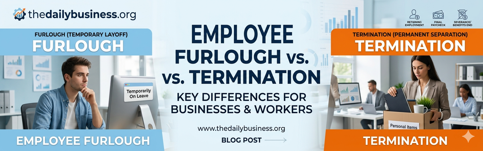 employee furlough vs termination
