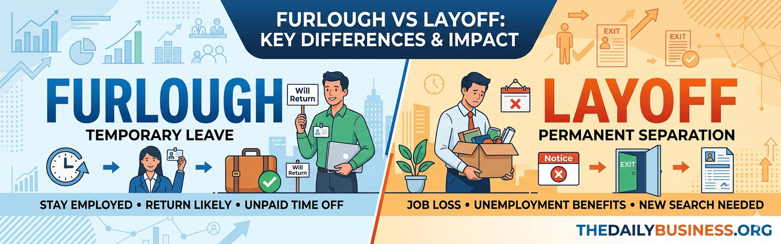 furlough vs layoff