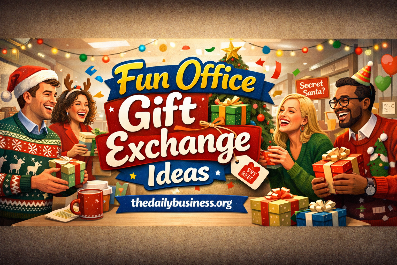 fun office gift exchange ideas