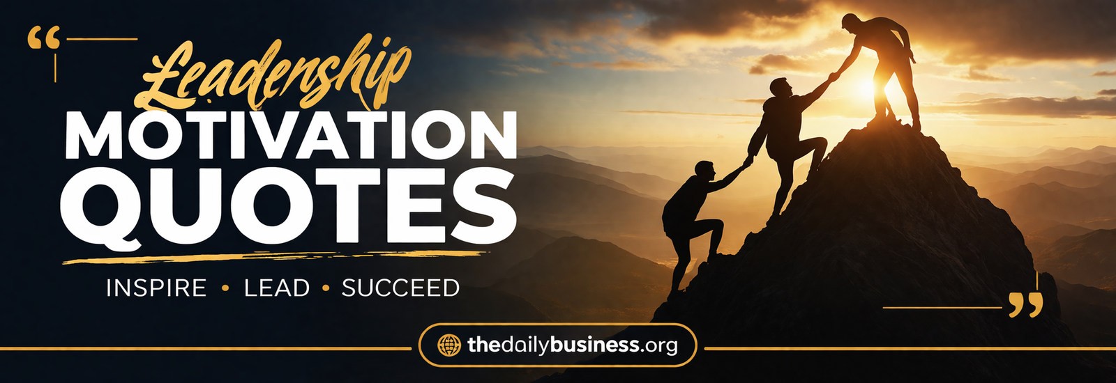 Leadership motivation quotes