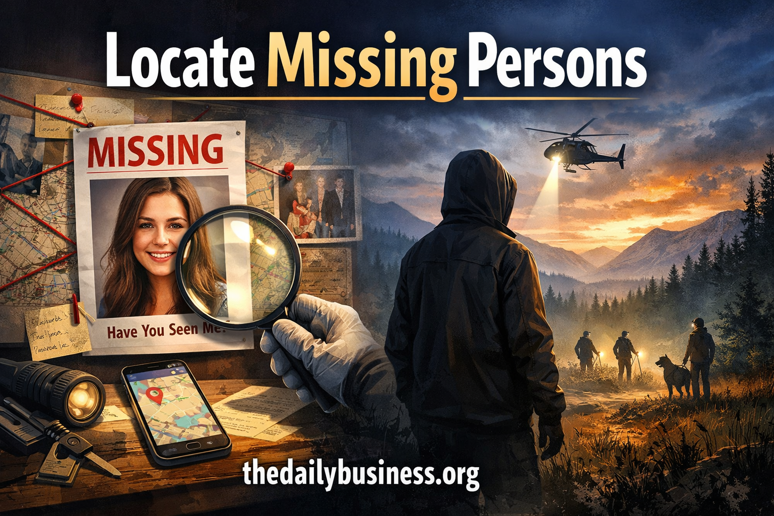 locate missing persons