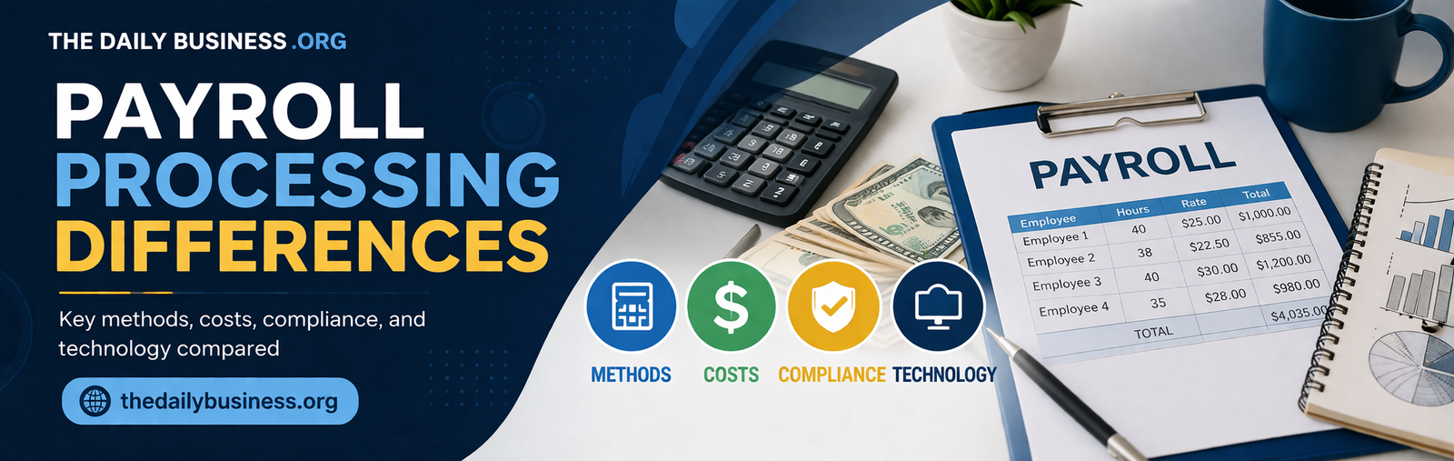 payroll processing differences