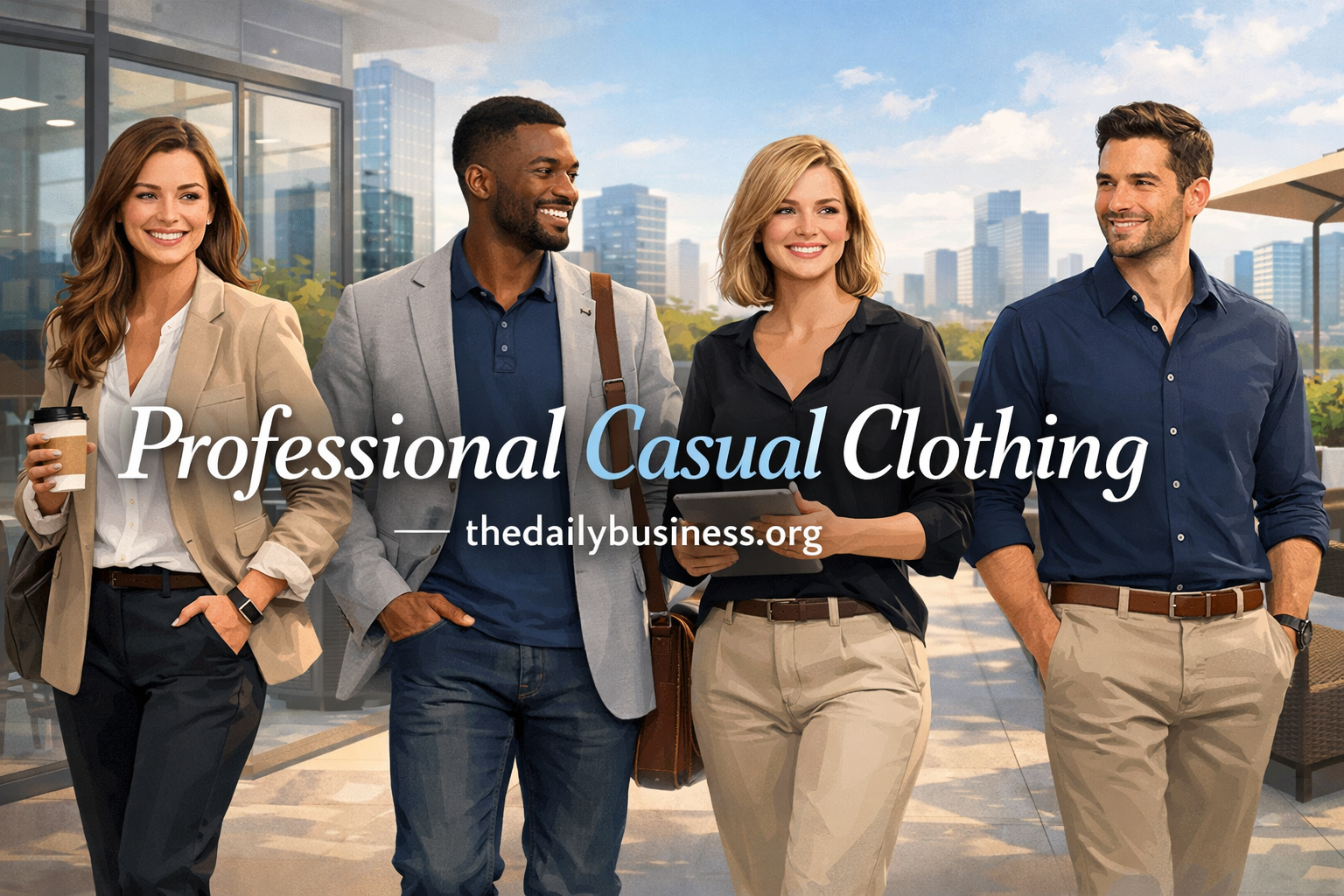 professional casual clothing