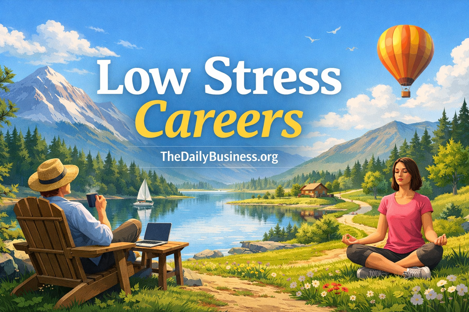 low stress careers