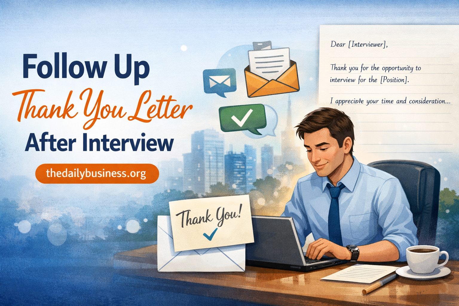 follow up thank you letter interview