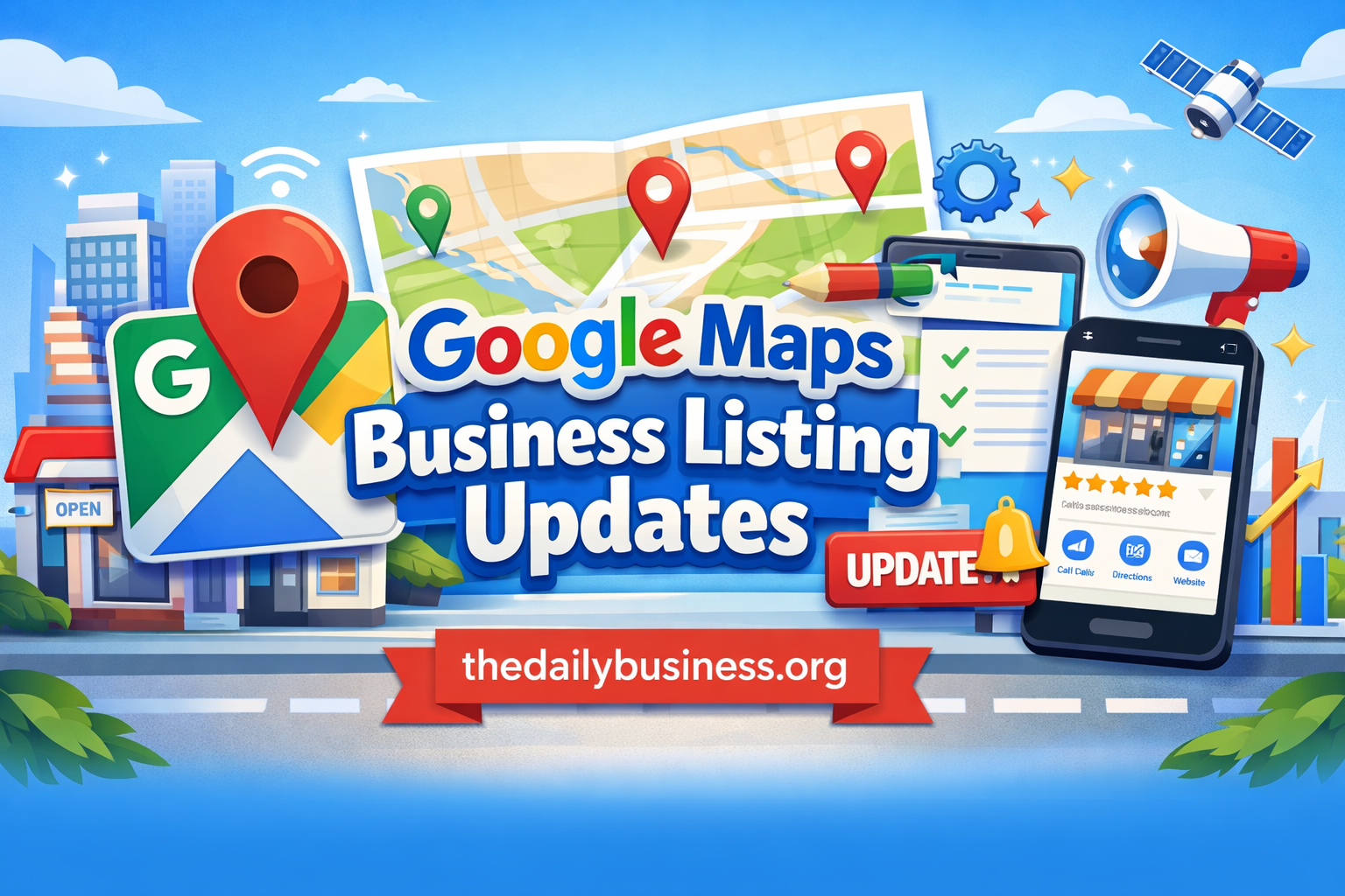 Google Maps business listing updates