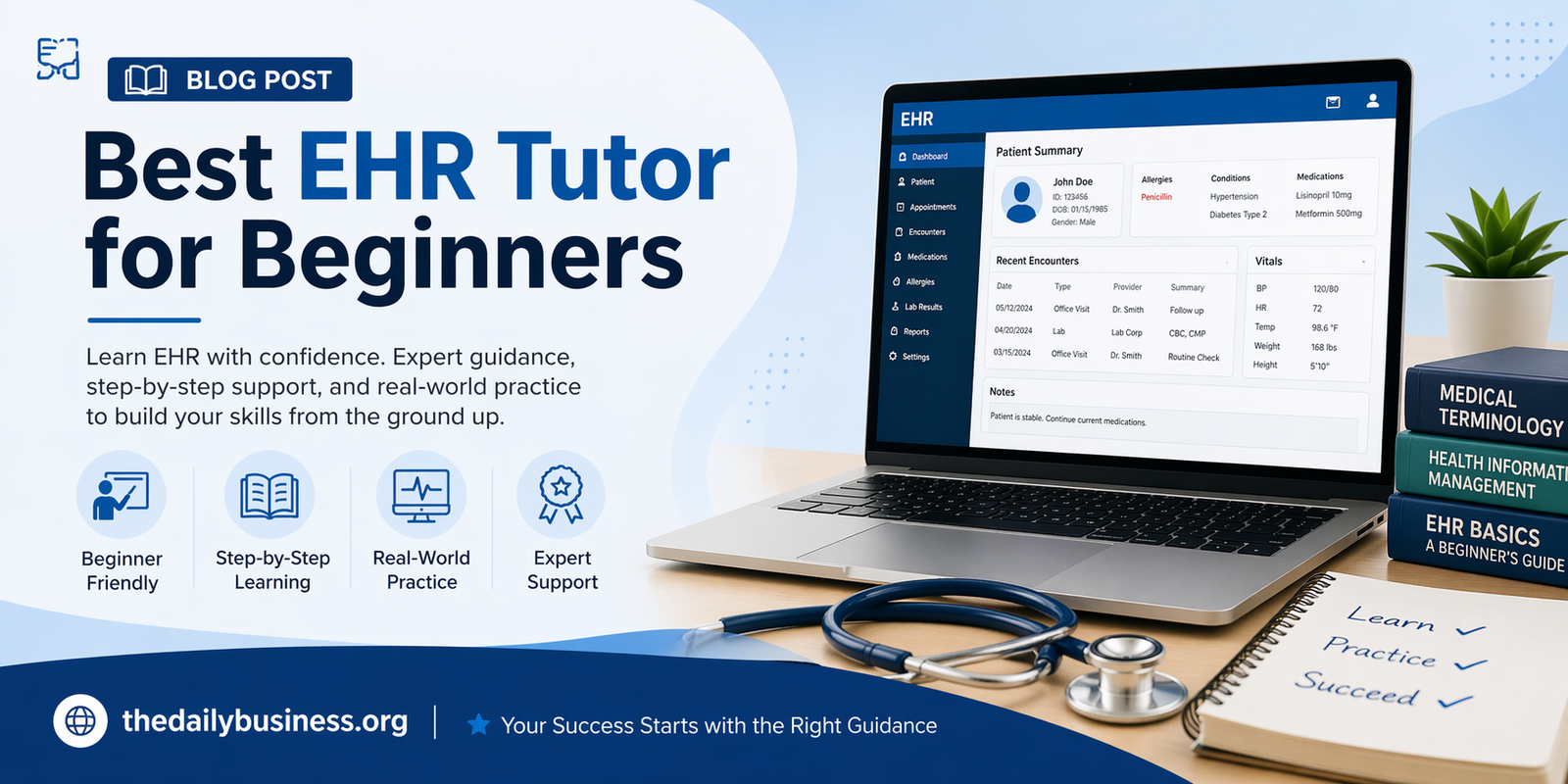 best EHR tutor for beginners