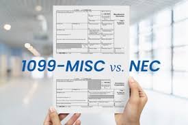 1099-MISC vs 1099 NEC for contractors